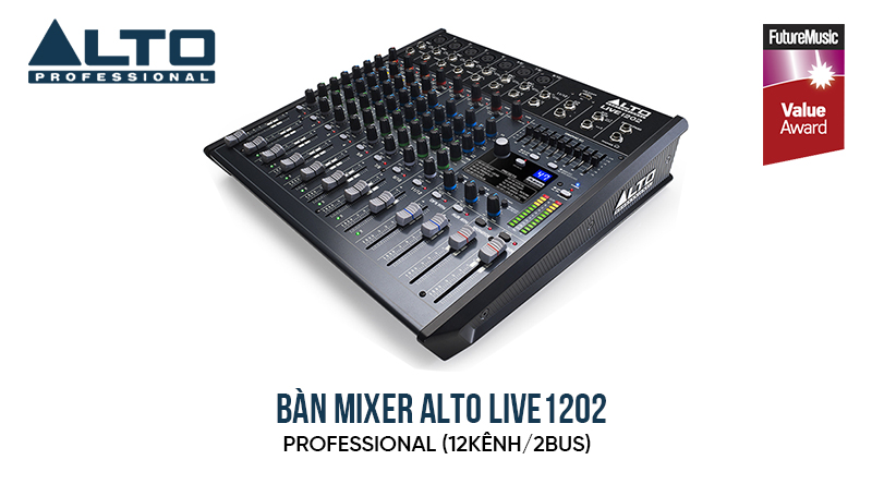 Bàn mixer Alto Live1202 (12kênh/2bus)