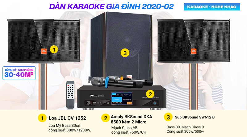 Dàn karaoke gia đình 2020 giá rẻ
