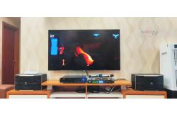 Lắp đặt dàn karaoke gia đình anh Trung tại Hà Nội (JBL Pasion 12, VM620A, Alto AK600, KMS-888A)