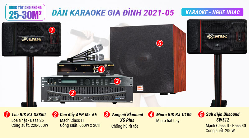 Dàn karaoke gia đình 2021-05