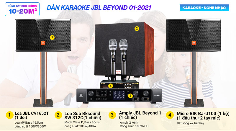 Dàn karaoke JBL Beyond 01-2021 