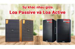 Loa passive là gì? Sự khác nhau giữa Loa Active và Loa Passive?