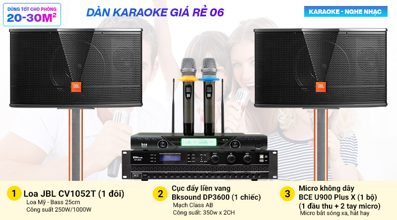 Dàn karaoke giá rẻ 06 