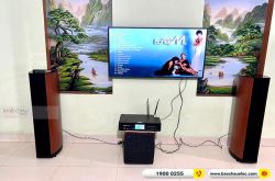 Lắp đặt dàn nghe nhạc – karaoke anh Linh tại Hải Dương (Jamo D590, BKSound DKA 6500, Jamo C910)