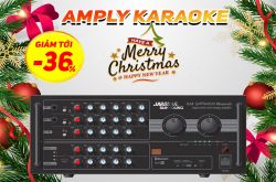 Xuân mới về, Amply karaoke sale tràn trề 36%, mua đi chờ chi !