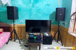 Lắp đặt dàn karaoke anh Dường ở Bắc Giang (BIK BSP 412II, VM620A, BPR-5600, Sub2000, BJ-U550) 
