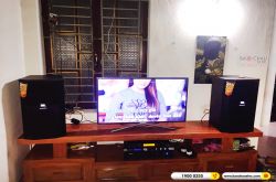 Lắp đặt dàn karaoke anh Hùng tại Thanh Hóa (JBL XS12, BIK VM620A, JBL KX180, BCE UGX12 Plus)