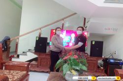 Lắp đặt dàn karaoke anh Kiên tại Thanh Hóa (Domus DP6120, VM620A, X6 Luxury, B&W 604 8No, U900 Plus X)
