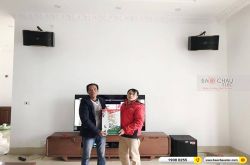 Lắp đặt dàn karaoke anh Luật tại Nam Định (BMB CSE 312SE, JBL Pasion 12, VM640A, JBL KX180,...)