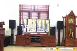 Lắp đặt dàn karaoke anh Phi tại Bắc Ninh (JBL MTS10, JBL KP4010, VM640A, KX180, VM200, BKSound M8)