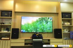 Lắp đặt dàn karaoke anh Thuyết tại Bắc Ninh (BIK BSP 410II, BMB 880SE, VM640A, KX180, HTS12,...)