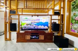 Lắp đặt dàn karaoke chị Dung tại Hải Phòng (RCF CMAX 4112, VM840A, K9800 New 2020, SPL150, VM300)
