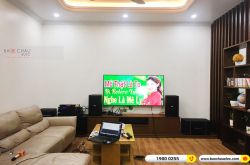 Lắp đặt dàn karaoke chị Hà tại Bắc Ninh (BIK BSP 410, BIK BJ-S968, VM640A, VM420A, BPR-8500,...)