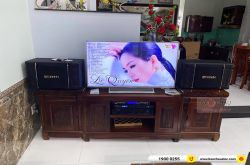 Lắp đặt dàn karaoke gia đình anh Luyện tại Đà Nẵng (BIK BJ-S968, VM620A, BPR-8500, U900 Plus X) 