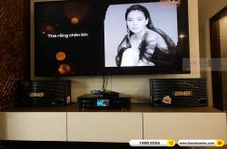 Lắp đặt dàn karaoke gia đình anh Thọ tại Hà Nội (BMB 300SE, BKSound DKA 5500, JBL A120P)
