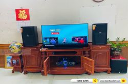 Lắp đặt dàn karaoke gia đình chị Thương tại Quảng Ninh (JBL XS12, Xli2500, KX180, A120P, VM300) 