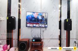 Lắp đặt dàn karaoke gia đình chú Hải tại TP HCM (Domus DP6100, Lenovo K750, Paramax 2000 New)