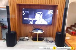 Lắp đặt dàn karaoke, loa Bose di động cho anh Dũng tại Nam Định (Bose L1 Pro16, AAP K9900 II)