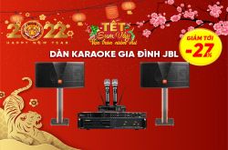 Mừng Tết Nhâm Dần: Dàn karaoke JBL giảm quá mê 27%, hát phê cả Tết