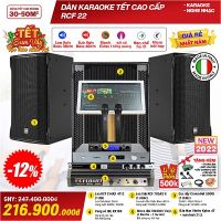 Dàn karaoke cao cấp RCF 22 (New 2022)