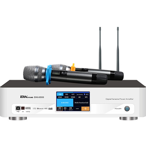 Digital Karaoke Power Amplifier BKSound DKA 8500 (Kèm micro không dây)