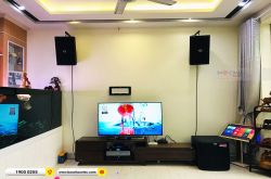 Lắp đặt dàn karaoke anh Khang tại Hải Phòng (Wharfedale Anglo 12, IPS 2700, K9900II, TS315S, VM300,...) 