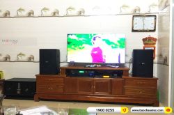 Lắp đặt dàn karaoke anh Mạnh tại Hưng Yên (BIK BSP 412II, VM630A, BRP-5600, W66Plus, UGX12...) 