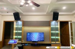 Lắp đặt dàn karaoke chị Huyền tại Hà Nội (Wharfedale Anglo 12, VM840A, K9800 New, A120P, VM300,...)