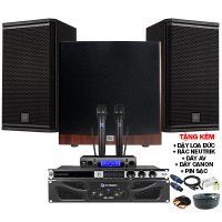 Dàn karaoke cao cấp RCF X-MAX 04 (RCF X MAX 10, Crown Xli2500, JBL KX180A, JBL A100P, JBL VM300)