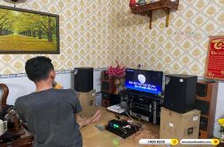 Lắp đặt dàn karaoke gia đình anh Hải tại Đồng Nai (JBL MTS12, VM620A, JBL KX180A, BCE UGX12) 