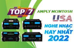 Top 7 Amply Mcintosh chính hãng USA nghe nhạc hay nhất 2023