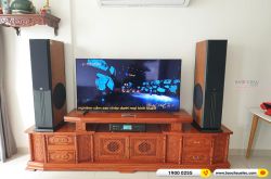 Lắp đặt dàn karaoke gia đình anh Dũng tại Hà Nội (Paramax D88 Limited, BKSound DKA8500)