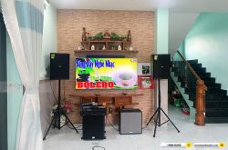 Lắp đặt dàn karaoke anh Công tại Vũng Tàu (Domus DP6120, APP-MZ66, X5 Plus, SW612C, U900 Plus X)