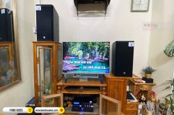 Lắp đặt dàn karaoke chị Hà tại Quảng Ninh (RCF X-MAX 12, Xli2500, KX180A, Klipsch R100SW, BJ-U550) 