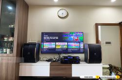 Lắp đặt dàn karaoke gia đình anh Khải tại Hà Nội (JBL Pasion 12, VM620A, BPR-8500, BIK BJ-U500) 