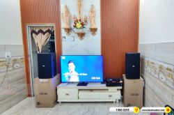 Lắp đặt dàn karaoke gia đình anh Nhật tại Đồng Nai (BIK BSP 412II, VM620A, BPR-8500, BIK BJ-U600)