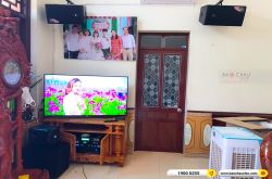 Lắp đặt dàn karaoke gia đình anh Ruyến tại Thái Bình (JBL MTS10, VM620A, KX180A, R120SW, UGX12,…) 