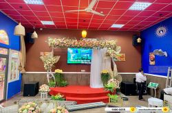 Lắp đặt hệ thống âm thanh hội trường đám cưới tại Củ Chi – TPHCM  