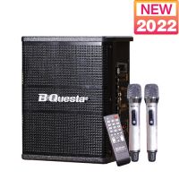 Loa Karaoke Xách tay BIK BST M108 (Bass 20cm, 44W, Tặng 2 micro, Pin 8-10h))
