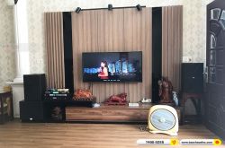 Lắp đặt dàn karaoke gia đình anh Hưng tại Hải Phòng (Alto AT2000II, BPA 6200, X6 Luxury, SW715, BCE UGX12) 