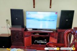 Lắp đặt dàn karaoke gia đình anh Nam tại Ninh Bình (Domus DP6150, MZ-106, X6 Luxury, SW815, UGX12 Gold) 