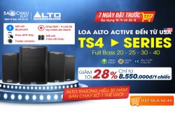7 ngày đặt trước Loa Alto Active TS4 Seri đến từ USA Công suất tới 2500W Giá Sốc, Cơ hội có 1-0-2