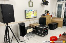 Lắp đặt dàn karaoke trị giá hơn 50 triệu cho anh Hoàng tại TPHCM (Alto AT2000II, VM830A, BPR-5600, BJ-W88 Plus, BJ-U600, RA JP5000)