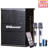 Loa Karaoke Xách tay BIK Nhật BST M108 (Bass 20cm, 44W, Kèm 2 micro, Pin sạc, Pin 8-10h)