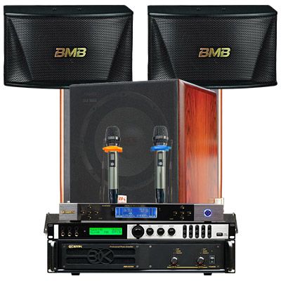 Dàn karaoke gia đình BMB cao cấp 18 (BMB CSN 510SE, BIK VM620A, X6 Luxury, BKSound SW512, BIK BJ-U500)