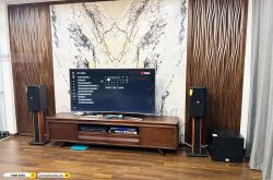 Lắp đặt dàn karaoke trị giá gần 40 triệu cho anh Vinh tại Hà Nội (JBL XS08, VM620A, X5 Plus, Klipsch R100SW, UGX12 Gold)