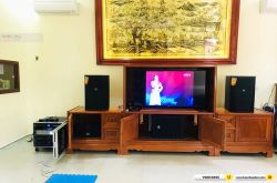 Lắp đặt dàn karaoke trị giá hơn 150 triệu cho chú Út tại Hải Phòng (JBL XS15, RCF IPS 3700, K9900II Luxury, RCF S8015II, VM300, BKSound M8)