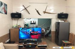 Lắp đặt dàn karaoke trị giá hơn 30 triệu cho anh Thủy tại Hải Phòng (BIK BS-999X, VM620A, BPR-5600, BJ-W25A)
