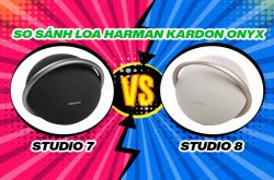 So sánh chi tiết Loa Harman Kardon Onyx Studio 8 với Studio 7
