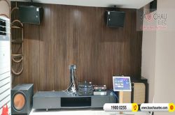 Nâng cấp dàn karaoke trị giá hơn 120 triệu cho anh Lâm tại TPHCM (RCF CMAX 4112, RCF IPS 3700, K9900II Luxury, 4K Plus 4TB, Màn 22inch, BKSound M8,…)